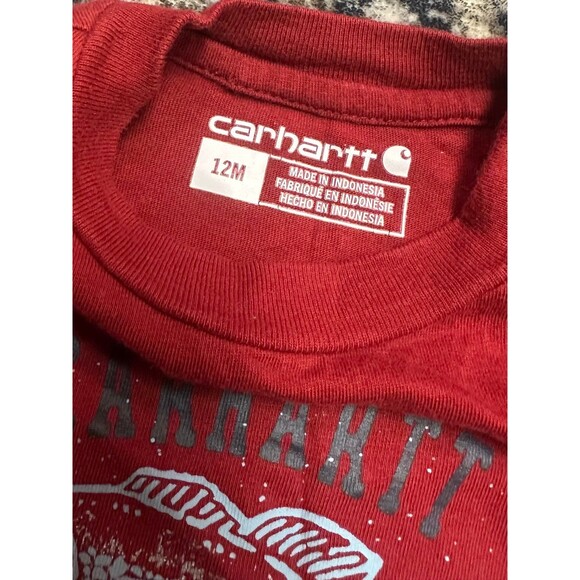 Carhartt | Red Fishing Bodysuit | 12m - Picture 3 of 3